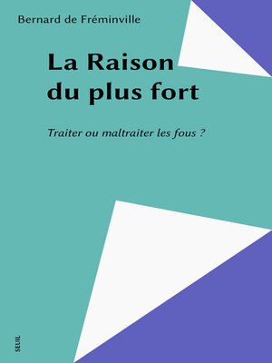 cover image of La Raison du plus fort